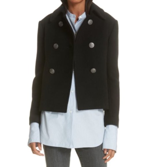 Nili Lotan Military Inspired Peacoat 